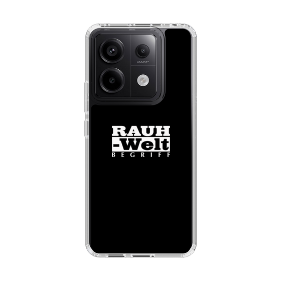 Slim Protection Case［ RAUH-Welt BEGRIFF - Logo - Black ］