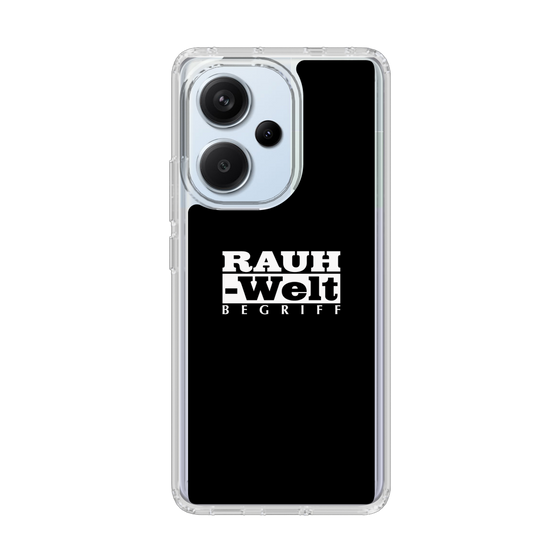 Slim Protection Case［ RAUH-Welt BEGRIFF - Logo - Black ］