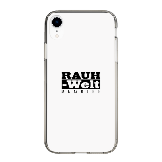 Slim Protection Case［ RAUH-Welt BEGRIFF - Logo - White ］