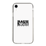 Slim Protection Case［ RAUH-Welt BEGRIFF - Logo - White ］