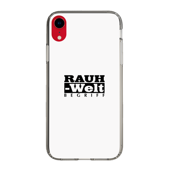 Slim Protection Case［ RAUH-Welt BEGRIFF - Logo - White ］