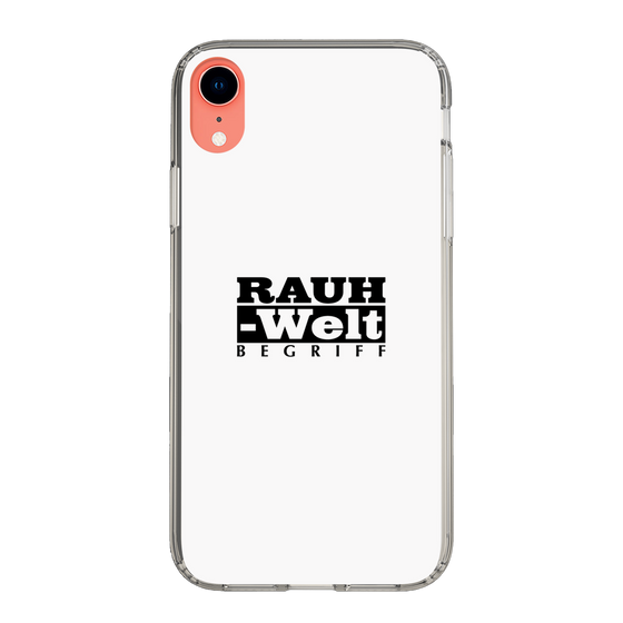 Slim Protection Case［ RAUH-Welt BEGRIFF - Logo - White ］