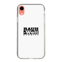 Slim Protection Case［ RAUH-Welt BEGRIFF - Logo - White ］