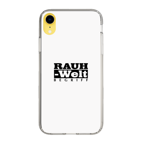 Slim Protection Case［ RAUH-Welt BEGRIFF - Logo - White ］