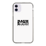 Slim Protection Case［ RAUH-Welt BEGRIFF - Logo - White ］