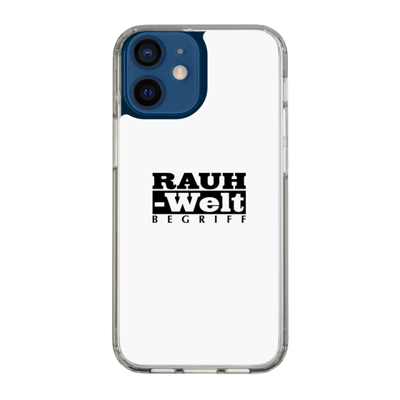 Slim Protection Case［ RAUH-Welt BEGRIFF - Logo - White ］