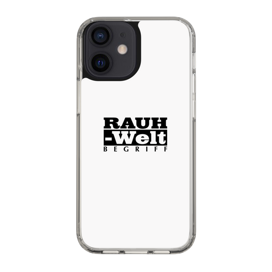 Slim Protection Case［ RAUH-Welt BEGRIFF - Logo - White ］