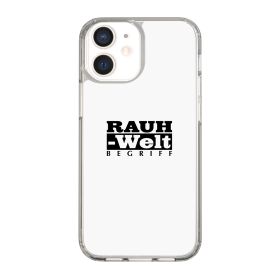 Slim Protection Case［ RAUH-Welt BEGRIFF - Logo - White ］