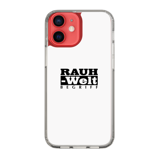 Slim Protection Case［ RAUH-Welt BEGRIFF - Logo - White ］