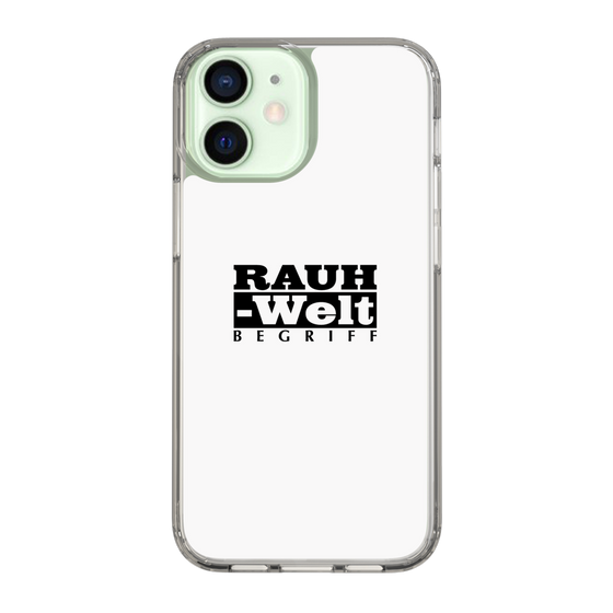 Slim Protection Case［ RAUH-Welt BEGRIFF - Logo - White ］