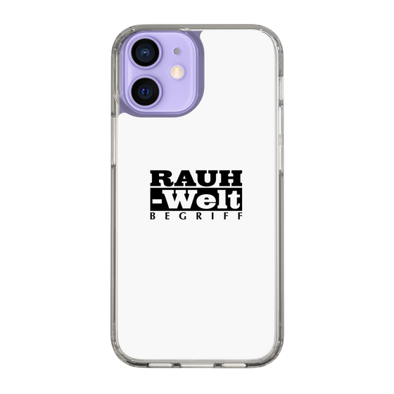 Slim Protection Case［ RAUH-Welt BEGRIFF - Logo - White ］