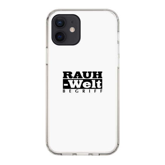Slim Protection Case［ RAUH-Welt BEGRIFF - Logo - White ］