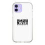 Slim Protection Case［ RAUH-Welt BEGRIFF - Logo - White ］