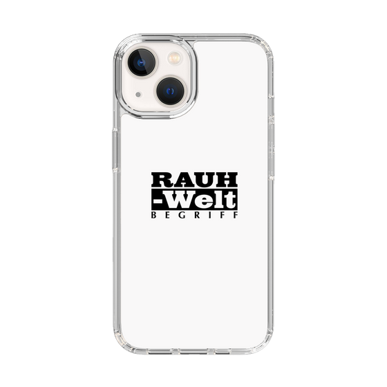Slim Protection Case［ RAUH-Welt BEGRIFF - Logo - White ］