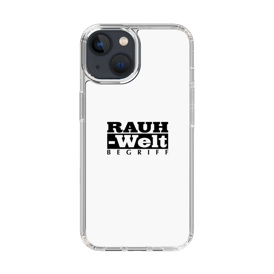 Slim Protection Case［ RAUH-Welt BEGRIFF - Logo - White ］