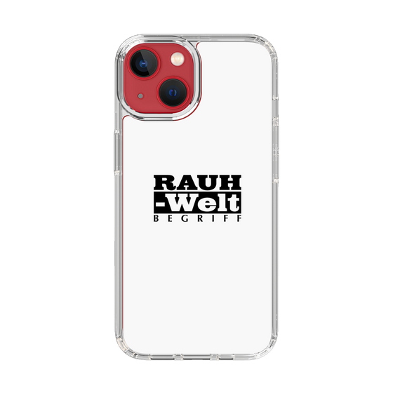 Slim Protection Case［ RAUH-Welt BEGRIFF - Logo - White ］