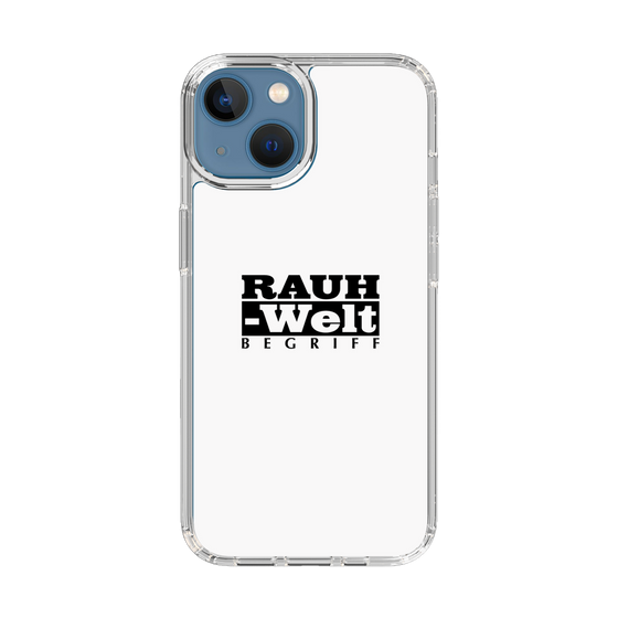 Slim Protection Case［ RAUH-Welt BEGRIFF - Logo - White ］