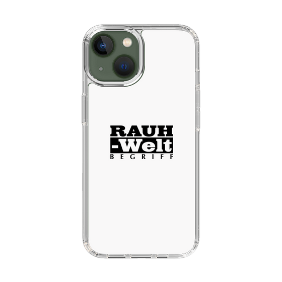 Slim Protection Case［ RAUH-Welt BEGRIFF - Logo - White ］