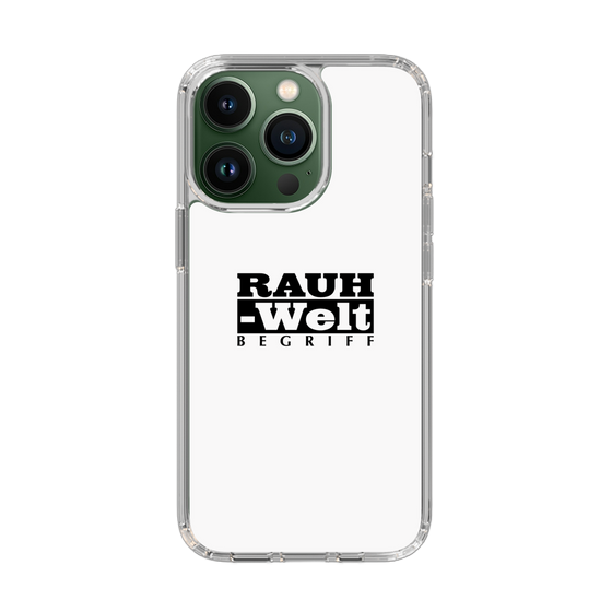 Slim Protection Case［ RAUH-Welt BEGRIFF - Logo - White ］