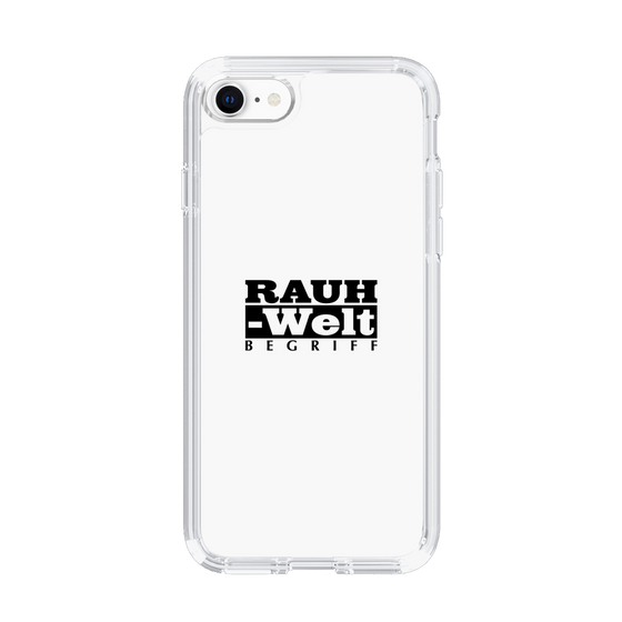 Slim Protection Case［ RAUH-Welt BEGRIFF - Logo - White ］
