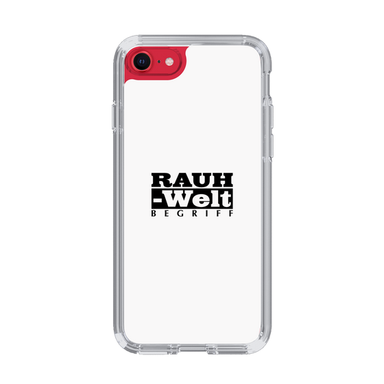 Slim Protection Case［ RAUH-Welt BEGRIFF - Logo - White ］