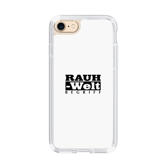 Slim Protection Case［ RAUH-Welt BEGRIFF - Logo - White ］