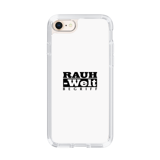Slim Protection Case［ RAUH-Welt BEGRIFF - Logo - White ］
