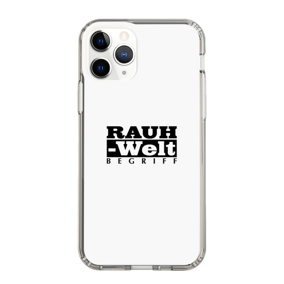 Slim Protection Case［ RAUH-Welt BEGRIFF - Logo - White ］