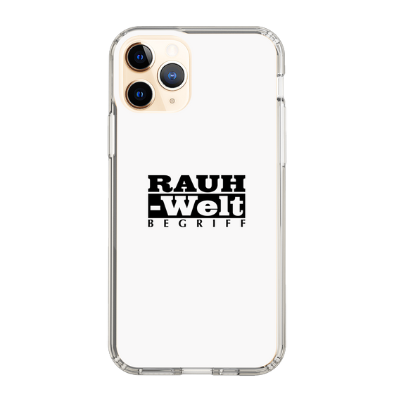 Slim Protection Case［ RAUH-Welt BEGRIFF - Logo - White ］