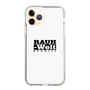 Slim Protection Case［ RAUH-Welt BEGRIFF - Logo - White ］