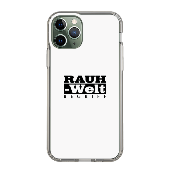 Slim Protection Case［ RAUH-Welt BEGRIFF - Logo - White ］