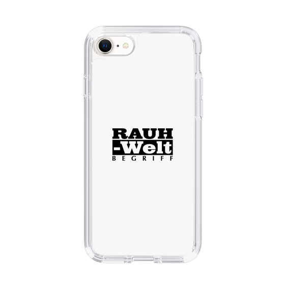 Slim Protection Case［ RAUH-Welt BEGRIFF - Logo - White ］