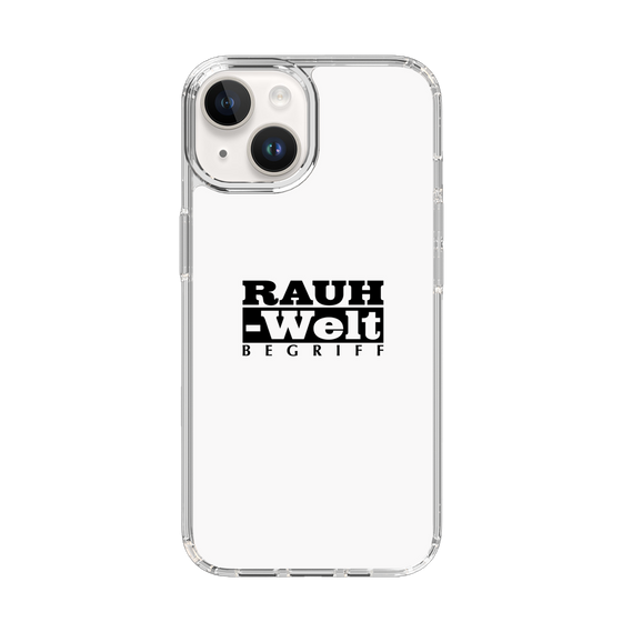 Slim Protection Case［ RAUH-Welt BEGRIFF - Logo - White ］