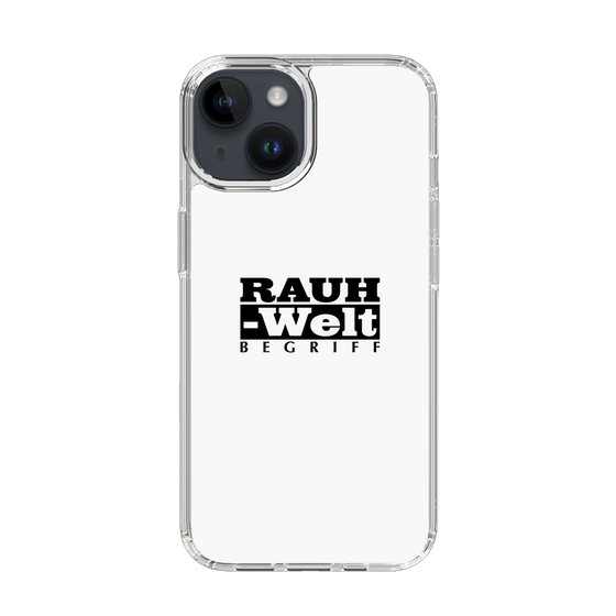 Slim Protection Case［ RAUH-Welt BEGRIFF - Logo - White ］