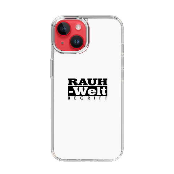Slim Protection Case［ RAUH-Welt BEGRIFF - Logo - White ］