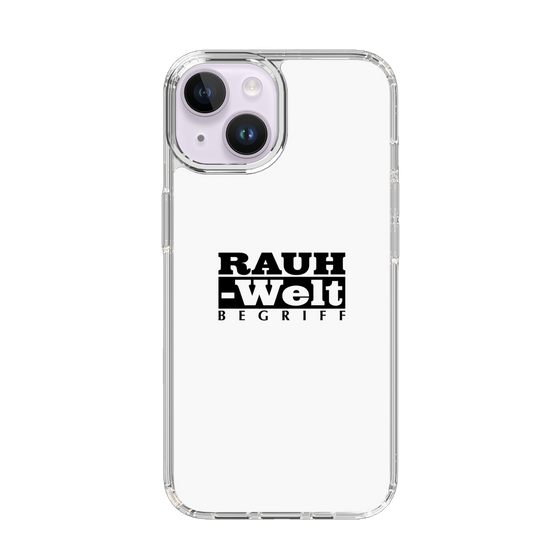 Slim Protection Case［ RAUH-Welt BEGRIFF - Logo - White ］