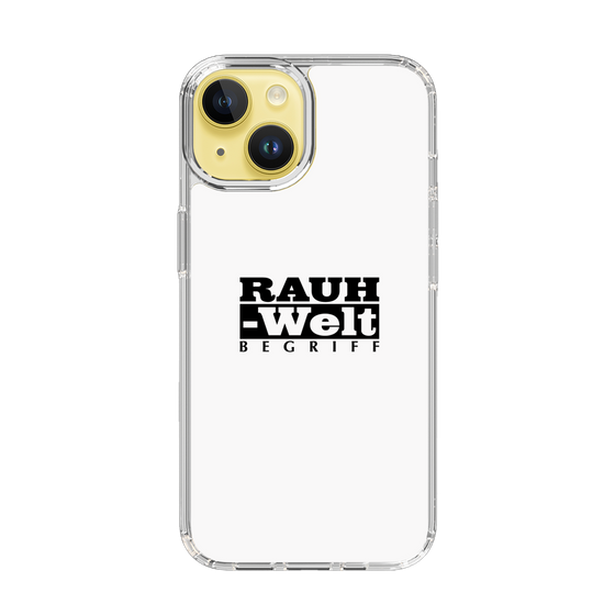 Slim Protection Case［ RAUH-Welt BEGRIFF - Logo - White ］