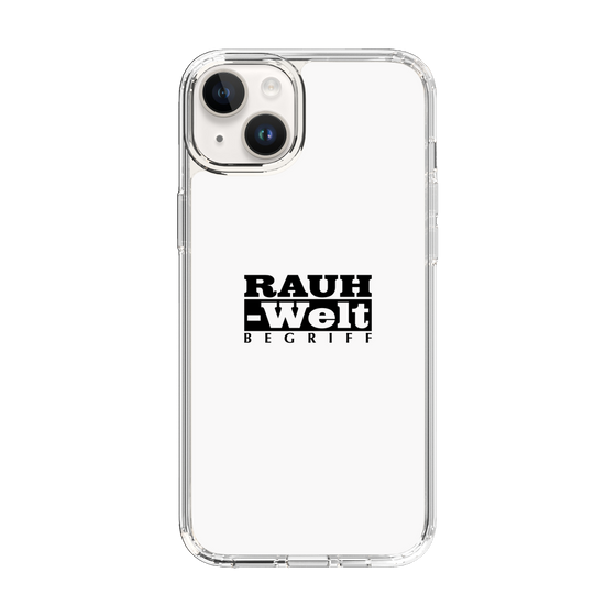 Slim Protection Case［ RAUH-Welt BEGRIFF - Logo - White ］