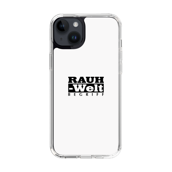 Slim Protection Case［ RAUH-Welt BEGRIFF - Logo - White ］