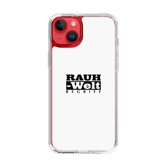 Slim Protection Case［ RAUH-Welt BEGRIFF - Logo - White ］