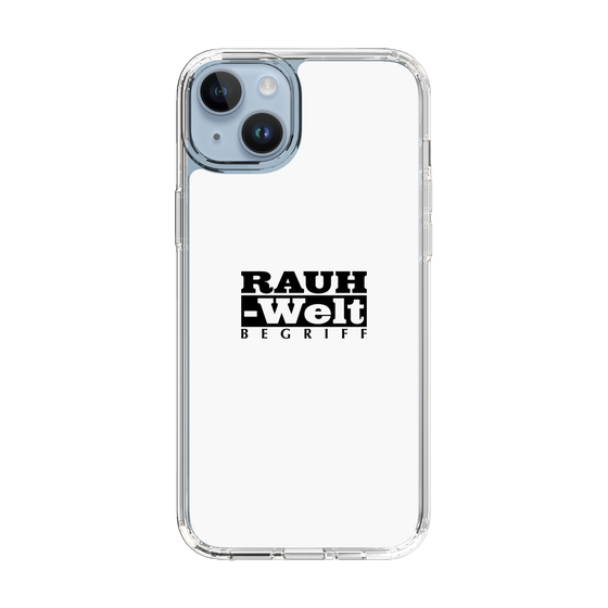 Slim Protection Case［ RAUH-Welt BEGRIFF - Logo - White ］
