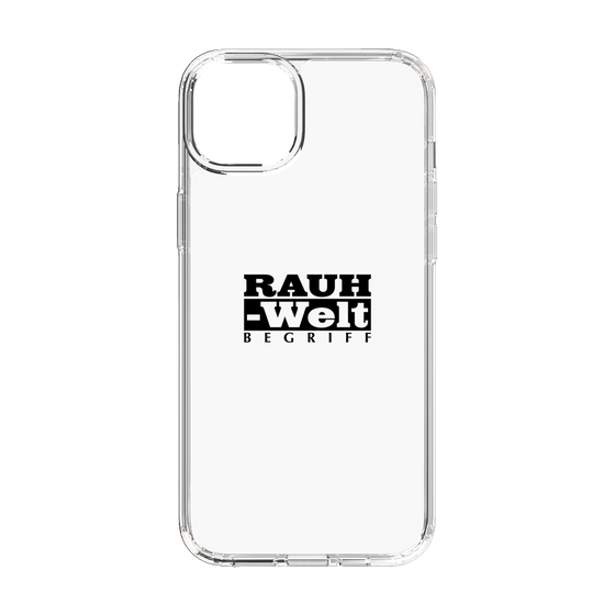 Slim Protection Case［ RAUH-Welt BEGRIFF - Logo - White ］