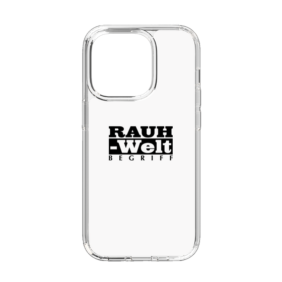Slim Protection Case［ RAUH-Welt BEGRIFF - Logo - White ］