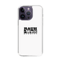 Slim Protection Case［ RAUH-Welt BEGRIFF - Logo - White ］