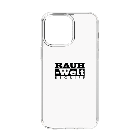 Slim Protection Case［ RAUH-Welt BEGRIFF - Logo - White ］