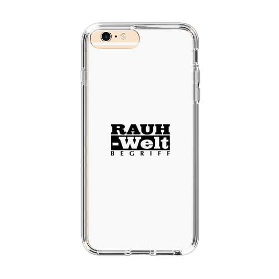Slim Protection Case［ RAUH-Welt BEGRIFF - Logo - White ］