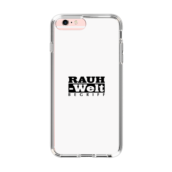 Slim Protection Case［ RAUH-Welt BEGRIFF - Logo - White ］