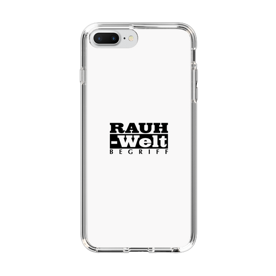 Slim Protection Case［ RAUH-Welt BEGRIFF - Logo - White ］