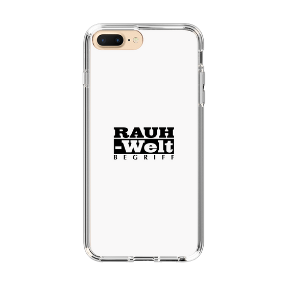 Slim Protection Case［ RAUH-Welt BEGRIFF - Logo - White ］