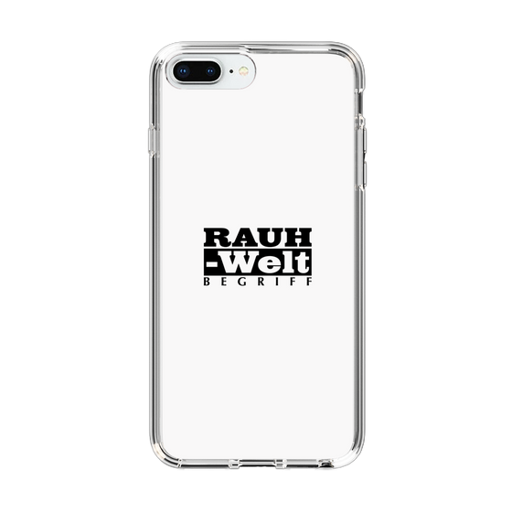 Slim Protection Case［ RAUH-Welt BEGRIFF - Logo - White ］